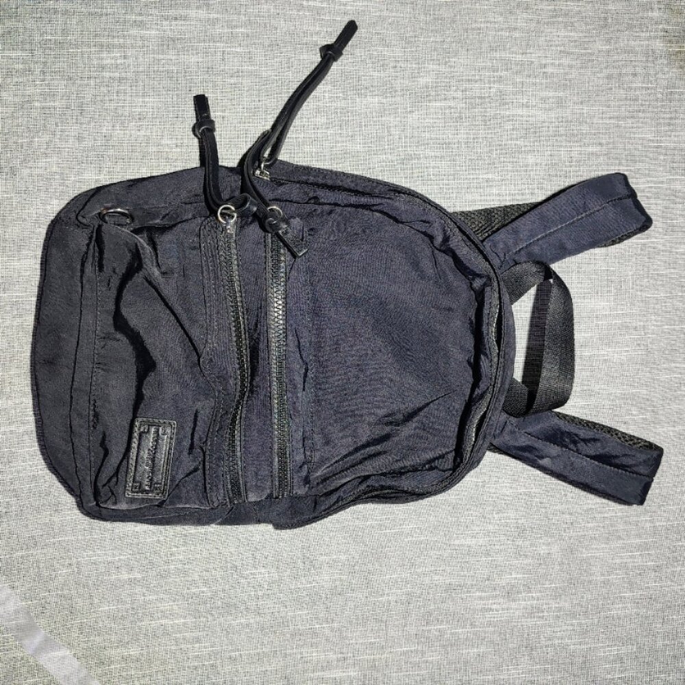Rebecca Minkoff Mini Backpack Travel Bag Black Womens